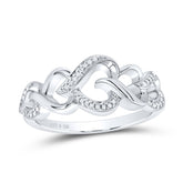 0.03CTW-DIA P1 GIFT HEART RING